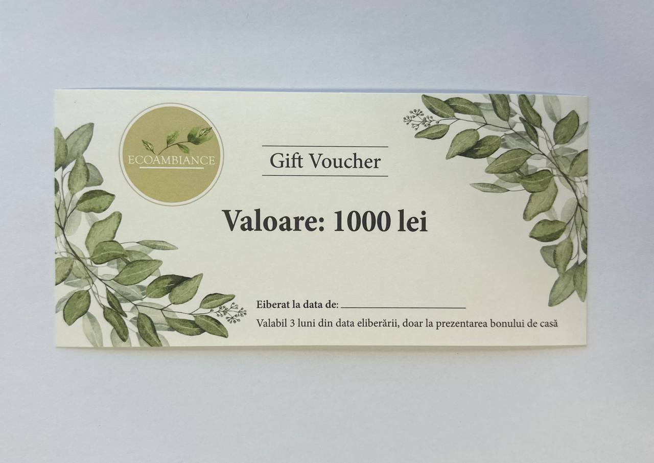 Voucher EcoAmbiance 1000 lei