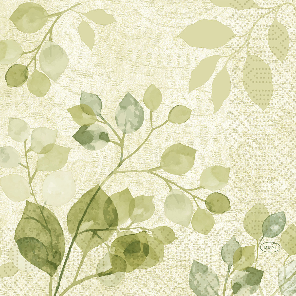 Șervețele 3-ply 33X33cm Paisley Leave, 50 Buc