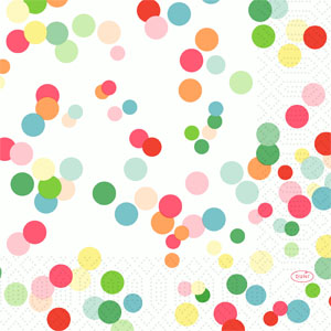 Șervețele 3-ply 33X33cm Happy bubbles, 50buc